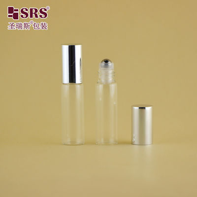 kaufen 100% kein Leck Glas Rollkugel Flasche klar 5ml für ätherische Öle Parfum Online-Herstellung