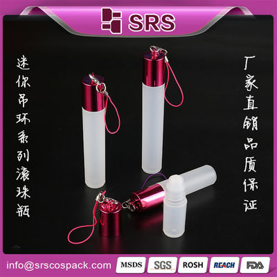 kaufen Auslaufsichere Kunststoff-Roll-On-Flasche 3 ml 5 ml 7 ml 8 ml mit Haken Online-Herstellung