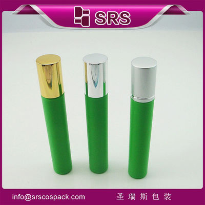 kaufen 15ml Green Plastic Roll On Bottle With Stainless Steel Ball Online-Herstellung