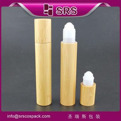 kaufen Großhandel 15ml leere Bambus-Rollerflasche Online-Herstellung