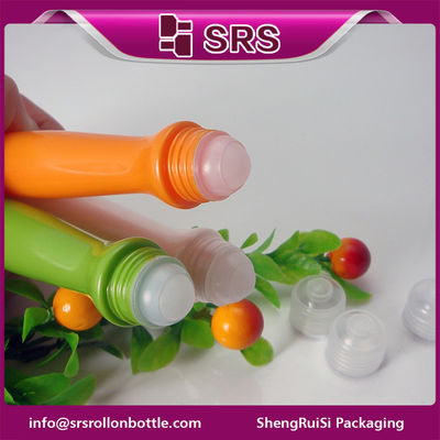 kaufen Hersteller leere Plastik-Augencremeflasche mit PP-Kugel und PP-Kappe Online-Herstellung