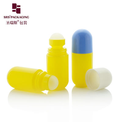 kaufen RPPA-50ml individuell angepasste gelbe Flasche mit blauer Kappe für Deodorantflüssigkeit Online-Herstellung