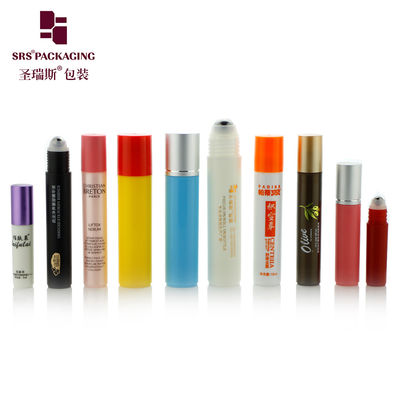 kaufen Glatte Oberfläche 20ml Runde Zylinder PP Kunststoff Roll-On-Flasche für Augenpflege-Serum Online-Herstellung