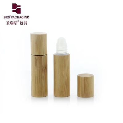 kaufen BPP(P)-5ML Augenserum Leere Roller Applikator Flasche mit Bambus Schale PP Kugel Online-Herstellung
