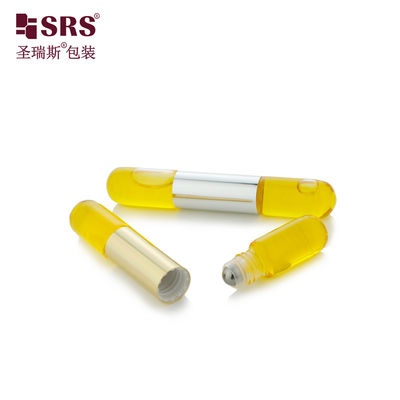 kaufen SGB2-5+5ML Klare Doppelrohr-Parfüm-Glasflasche 15mm mit SS304 Kugel Online-Herstellung