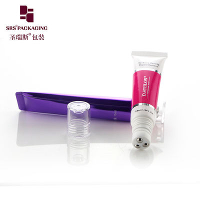 kaufen Kosmetische Leere 3 Edelstahl-Roller-Kugelröhre D19mm für Augencreme Online-Herstellung
