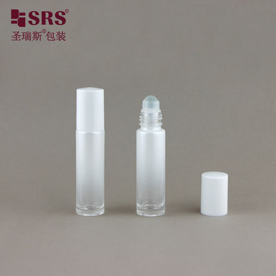 kaufen BLPM-10ML Mini-Parfüm-Probenflasche aus Glas mit Kugelverschluss, weißer Farbverlauf Online-Herstellung