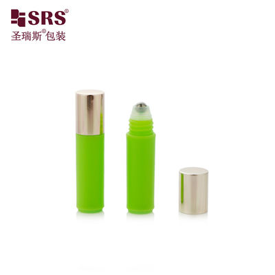 kaufen RPA(S)-2ML Mini Slim Grüne Kunststoff-Rollerflasche mit Rollerkugel Roségold-Kappe Online-Herstellung