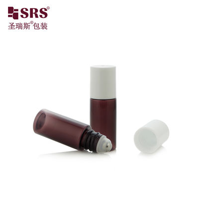 kaufen PET18-15ml 20ml PET PCR Plastik-Rollflasche kundenspezifisch durchscheinend lila Online-Herstellung