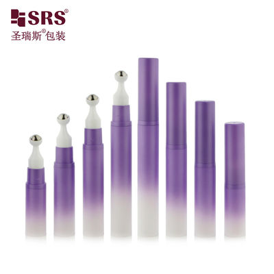 kaufen A0031-15ml Gradient Purple Airless Pump Plastic Roller Bottle For Anti Wrinkle Cream Online-Herstellung