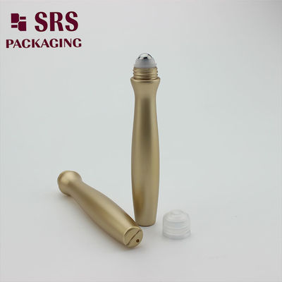 kaufen SRS-Verpackung, leere Kunststoff-Augencreme, goldfarben, 15 ml Roll-on-Flasche Online-Herstellung
