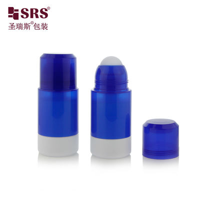 kaufen RPPE(P) -75ML Große Größe Leere Diamantblaue Nachfüllbare Rollen auf Flasche Mit Ersatz Innenflasche Weiße Innenflasche PP Pasitc Rollenkugel Für Deodorant Gel Formel Online-Herstellung