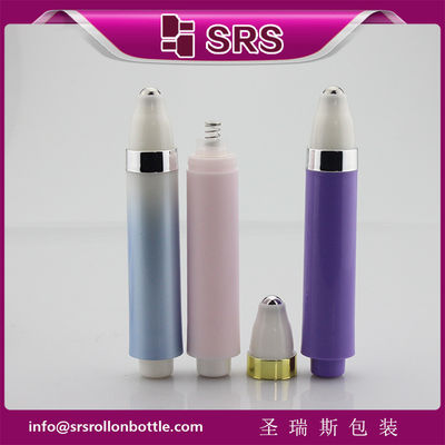 kaufen SRS Luxus 10ml leere Kunststoff-Airless-Roll-on-Flasche für Augencreme Online-Herstellung