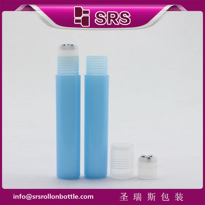 kaufen Kosmetische leere 15 ml Kunststoffparfümrolle auf Flasche mit drei Stahlkugeln Online-Herstellung