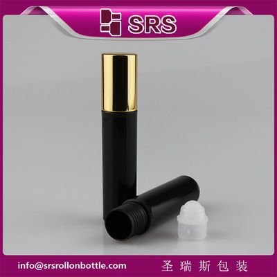 kaufen SRS hohe, gute Kunststoff-Schwarz-Farbe 10ml Parfümflasche mit Kunststoff-Rollerball Online-Herstellung