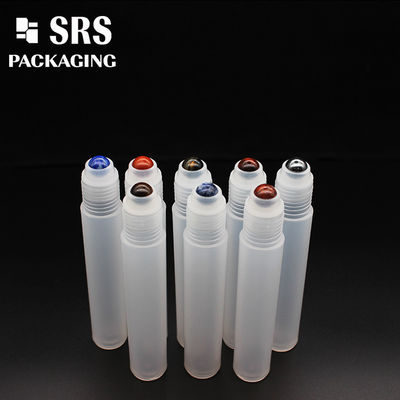 kaufen SRS leere kosmetische 15 ml Plastikflasche mit farbiger Rollkugel Online-Herstellung