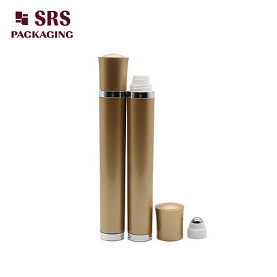 kaufen SRS Kunststoff Goldfarbene Vibrations-Rollerball-Flasche 10ml für Augencreme Online-Herstellung