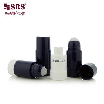 kaufen RPPE 50ml 75ml Bedruckte schwarze nachfüllbare Roll-On-Flasche für Deodorant-Flüssigkeit Online-Herstellung