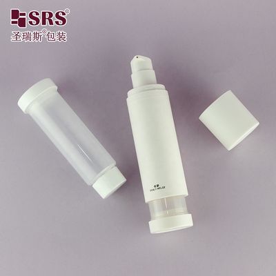 kaufen Refillable Airless Pump Bottle PP Plastic 30ml 50ml 100ml Cosmetic Packaging Online-Herstellung