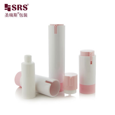 kaufen Refillable Airless Pump Bottle 15ml 30ml 50ml AS+PP Cosmetic Container Online-Herstellung