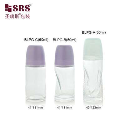 kaufen Customizable Dome Glossy Cap Option Glass Roll On Bottle with Free Stock Sample Online-Herstellung