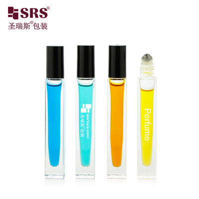 kaufen Square Shape Glass Roll On Bottle with Thick Wall and Custom Color for No Leakage No Scratching Essential Oil and Perfume Online-Herstellung