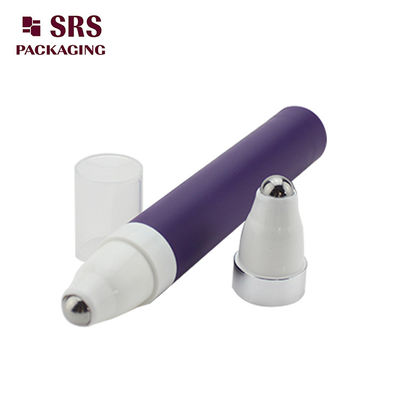 kaufen SRS 15ml lila farbene Airless-Augencreme-Roll-on-Flasche mit Stahlkugel Online-Herstellung