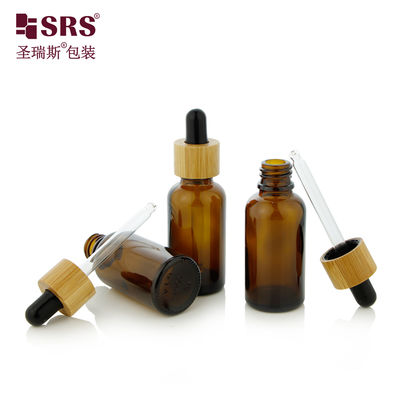kaufen Eco Friendly Bamboo Cap Glass Bottles Dropper for Essential Oil Online-Herstellung