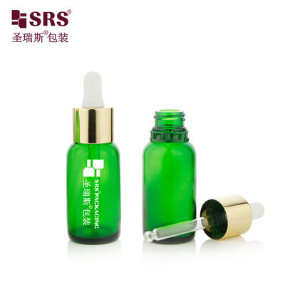 kaufen High Quality 30ml 60ml Glass Dropper Bottle with Aluminum Tamper Evident Cap for Essential Oil Online-Herstellung