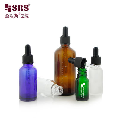 kaufen Hot Selling Glass Dropper Bottle 5ml 10ml 15ml 20ml 30ml 50ml 100ml for Essential Oil Perfume Skincare Online-Herstellung