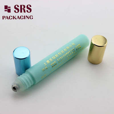 kaufen SRS leere kosmetische 8 ml blaue Kunststoff-Augencreme-Rollerball-Flasche Online-Herstellung