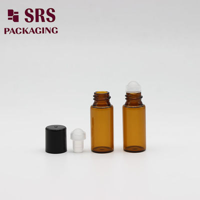 kaufen SRS Großhandel leere Mini-Parfümflasche aus bernsteinfarbenem 3-ml-Glas Online-Herstellung