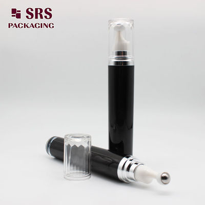 kaufen SRS Leere kosmetische Acryl-Rollerkugel Flasche Schwarze Farbe 15 ml Online-Herstellung