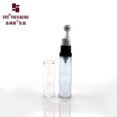 kaufen Kostenlose Probe, klare Farbe, leere Kunststoff-Airless-Pumpe, 10-ml-Augencremeflasche Online-Herstellung