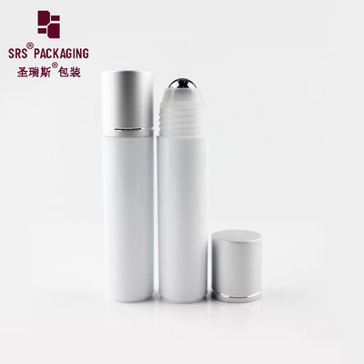 kaufen Großhandel Kosmetik weiß Farbe runde Form Kunststoff Roller Ball Flasche 30ml Online-Herstellung