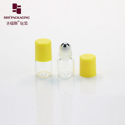 kaufen Kosmetisches ätherisches Öl Glas Rollerball Flasche Mini Transparent Farbe 1ml Online-Herstellung