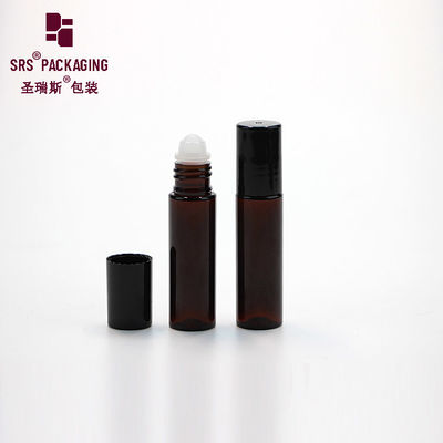 kaufen Bernsteinglas Innendichtung PET Roll On Flasche 10ml für pharmazeutische Anti Juckreiz-Parfüm Online-Herstellung