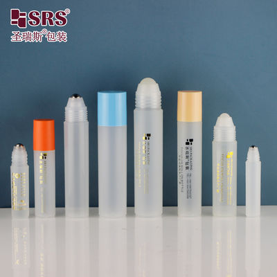 kaufen Glatte weiße Plastikrolle auf Flasche RPP-Serie 2ml-35ml Kapazität für das Logo für ätherische Öle verfügbar Online-Herstellung