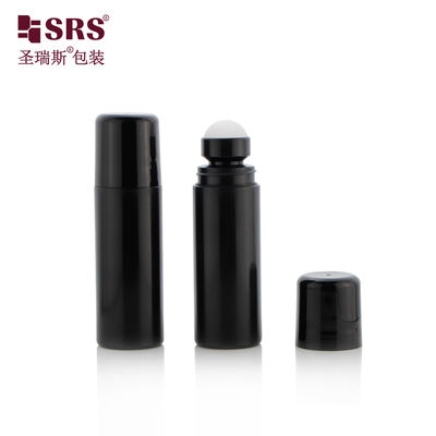 kaufen RPPD Black Deodorant Aroma PP Roll On Bottle 90ml With Screw Cap Online-Herstellung
