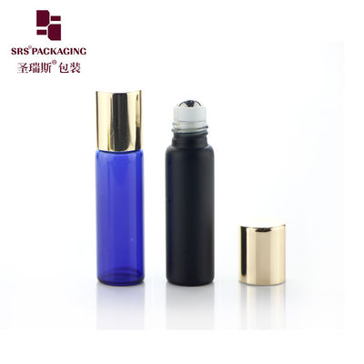 Wandglas-Rollerflaschen 5ml, individuelles Logo, Stahlkugel, auslaufsicheres Design