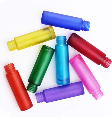 10ml Wandglas-Roll-On-Flasche mit Metallkappe, individuelles Logo für Körperpflegeprodukte verfügbar