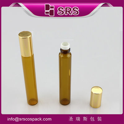 10 ml leere transparente Glasflasche