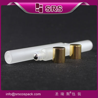 12ml transparente leere Frostglas-Ätherischölflasche