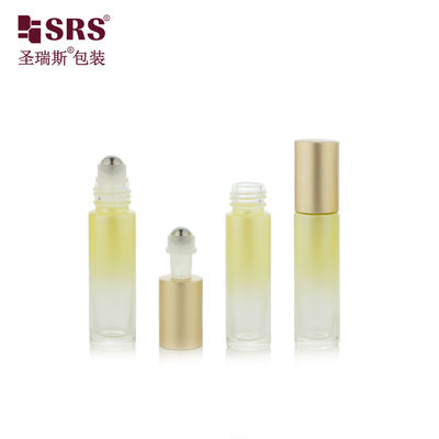 BLPM-10ml Glas-Edelstahl-Rollerball-Applikatorflasche leer mit Metallkappe