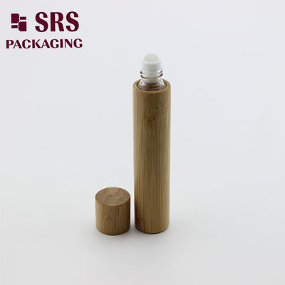 SRS 15 ml Bambusglas-Rollkugelflasche für die Verpackung ätherischer Öle