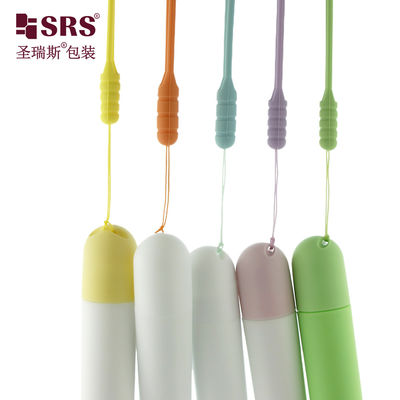 RPPF-20ML PP Roll On Flasche Plastikleere Rollerballflaschen mit Kuppelkappe und Hangriemen