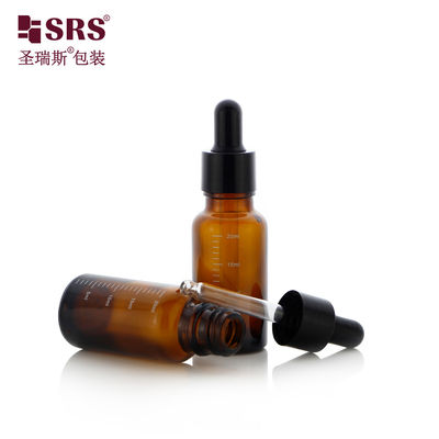 D001-50ml Customized Glass Dropper Bottle For Liquid Dispensing
