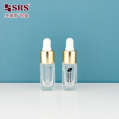 D97-4ml Schwarzes Seidenflaschen-Logo Individuelle Essential Oil Glas Tropffflasche für die Präzisionsverteilung