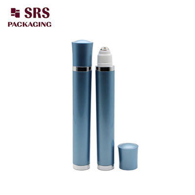 SRS Vibrating 10ml Roll On Eye Cream Bottle Plastic Blue Color