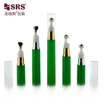 5ML 10ML 12ML 15ML Hochwertige Augencreme Lotion Kosmetikleere Tube Vakuum Roll-on Luxus Roller AS Airless Pumpflasche